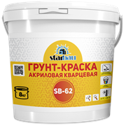 Старбау СБ-62 Краска-грунт акриловый (16кг) 3337